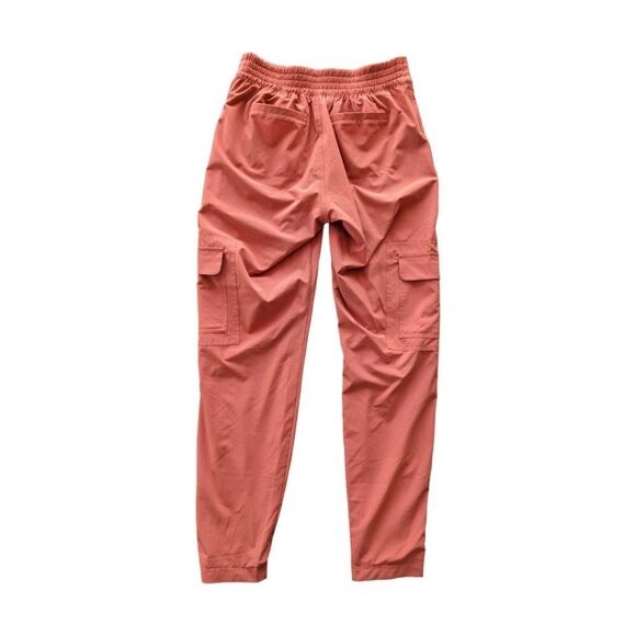 Athleta Chelsea Cargo Lined Elastic Waist Hiking Pant Sz 4 Tall Etruscan… - Picture 7 of 11